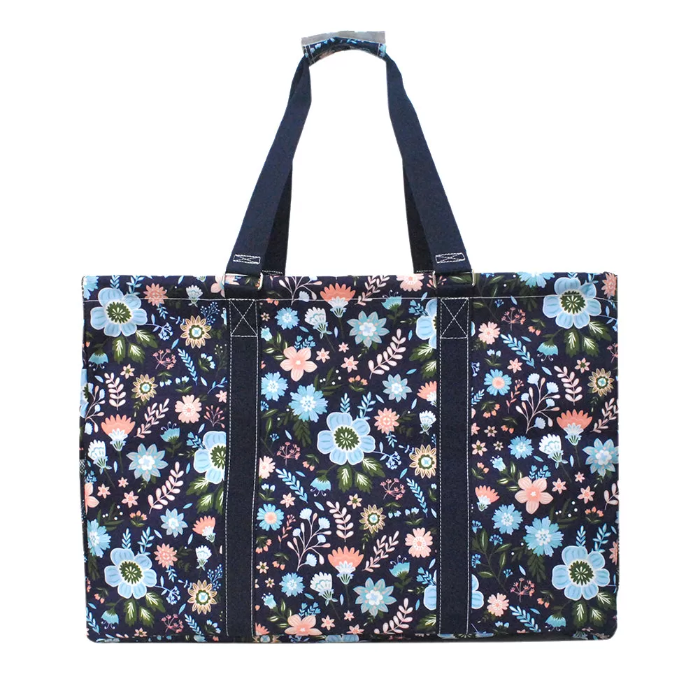 Pastel Floral NGIL Shopping Utility Tote Bag