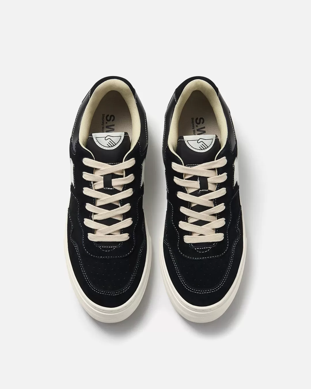 Pearl S-Strike Suede - Black / White