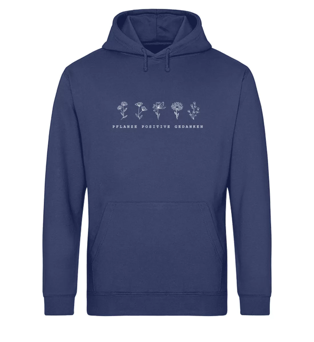 Pflanze positive Gedanken Bio Hoodie Unisex