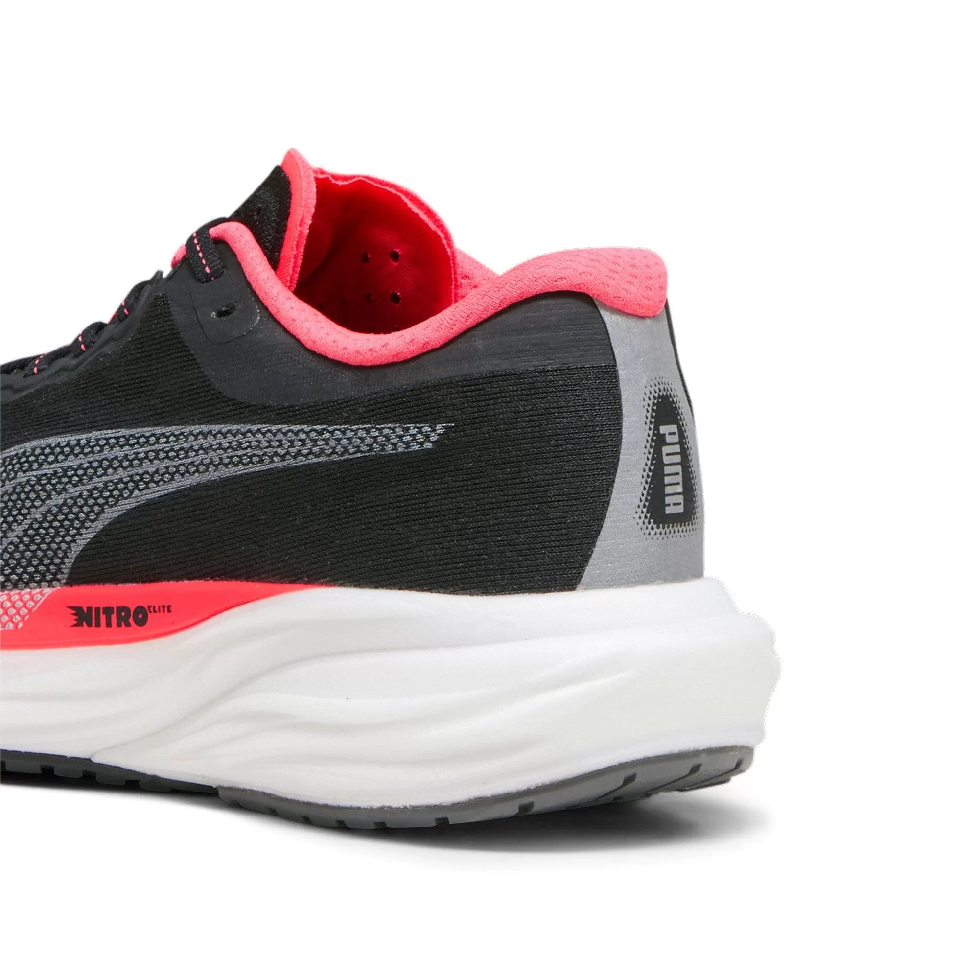 Puma Women's  Deviate Nitro 2 Wns Black-Fire Orchid