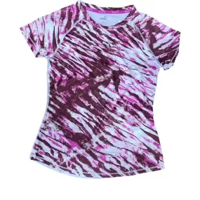 Puma women's short sleeve t-shirt Run 5K Graphic AOP 521736-17 lavender