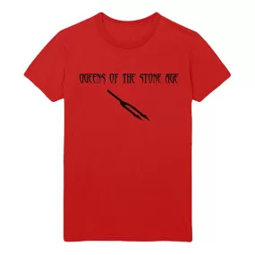 Queens Of The Stone Age Songs For The Deaf Red T-Shirt