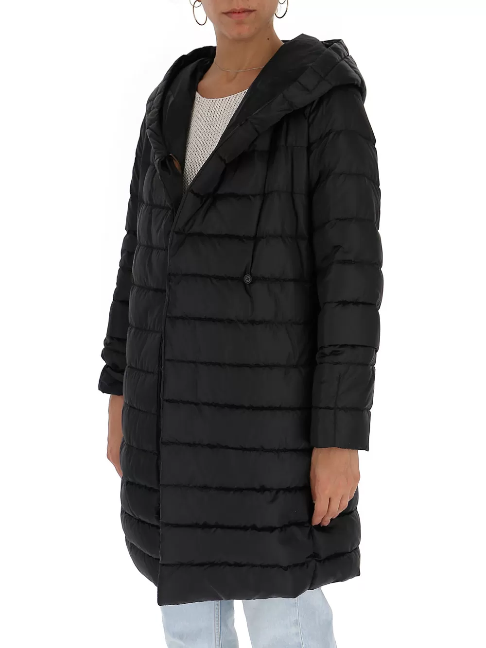 'S Max Mara Hooded Down Coat