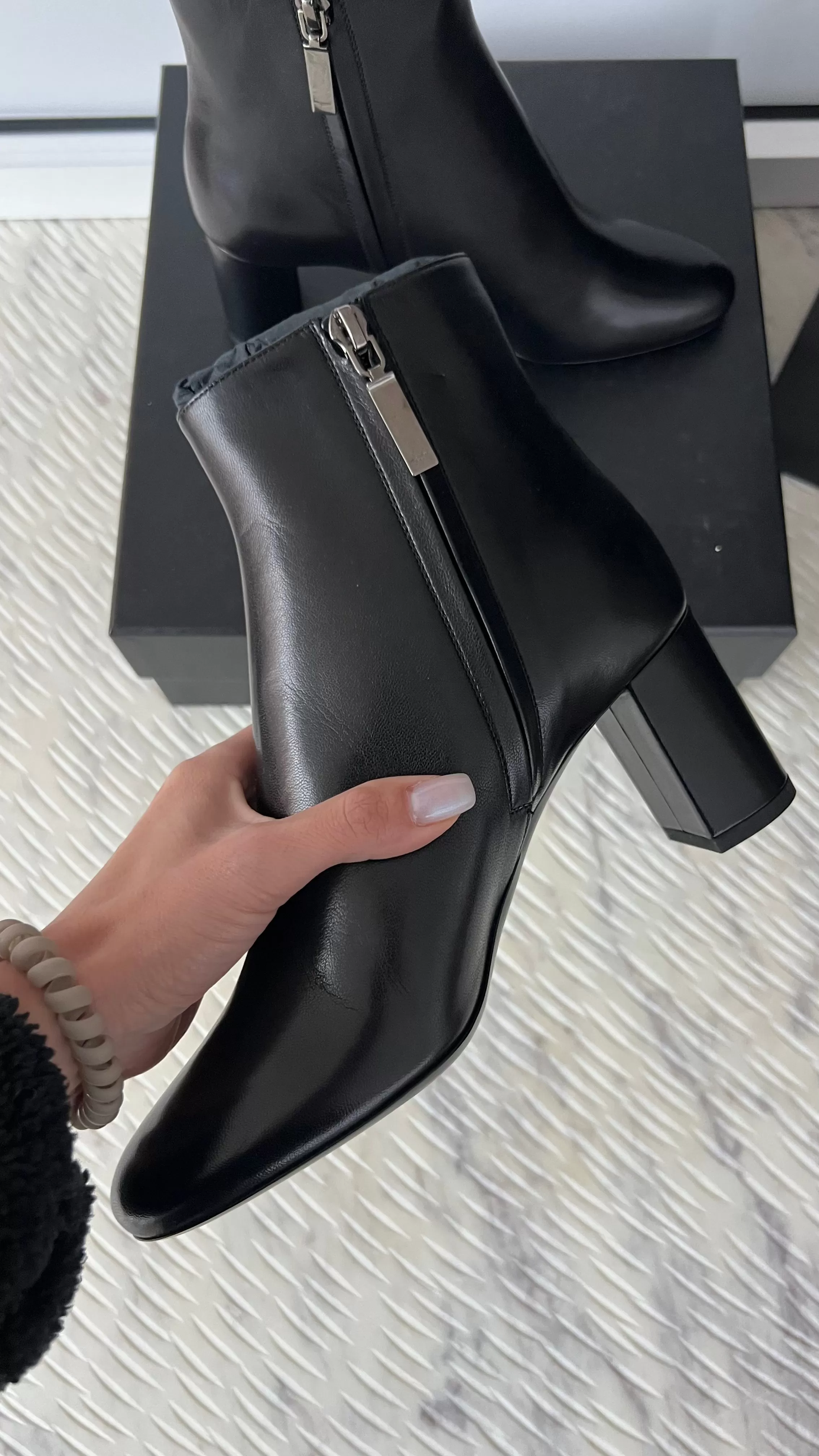 Saint Laurent Lou Ankle Boots