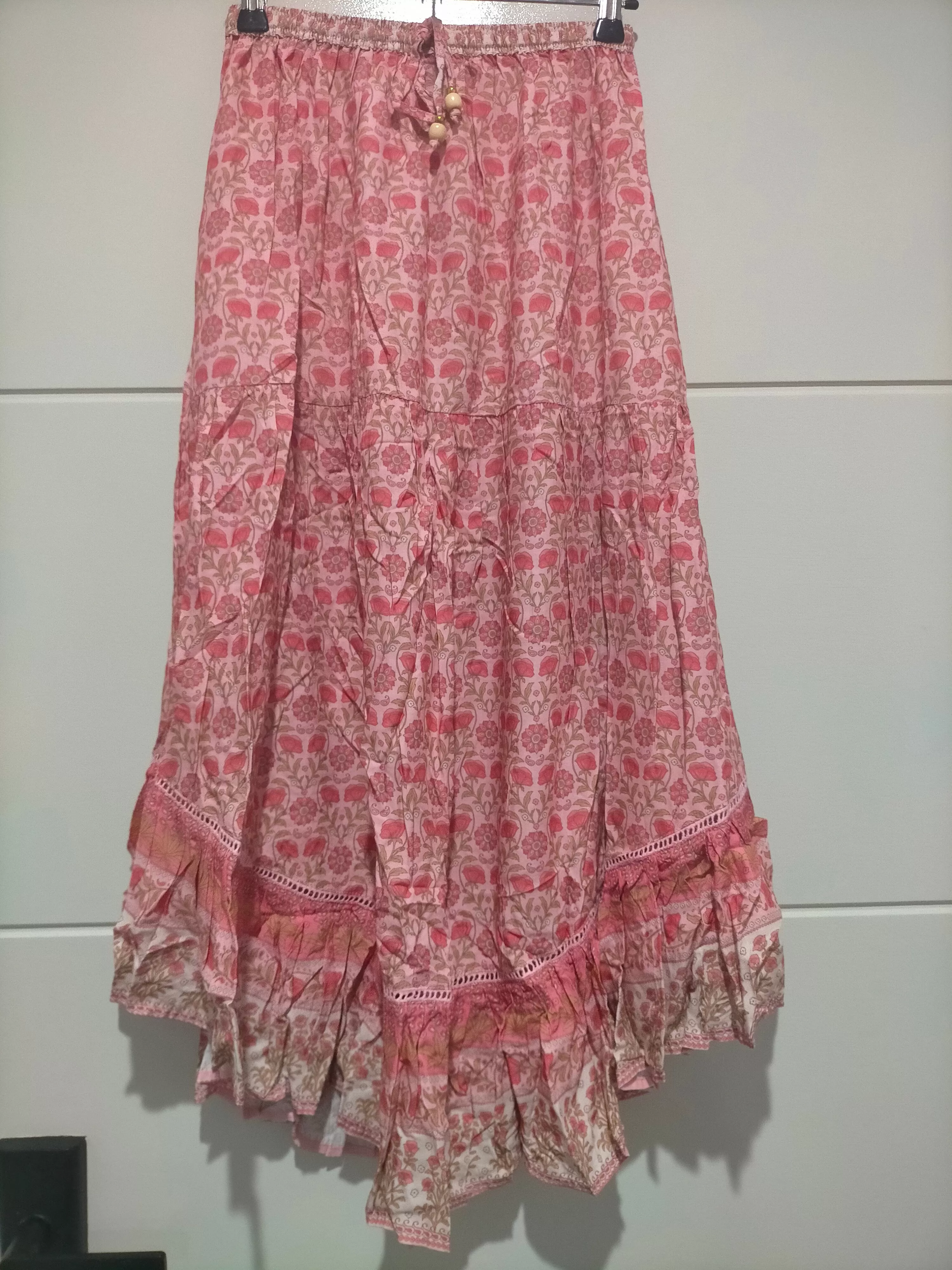 Shayla Maxi Skirt Rose Blossom print