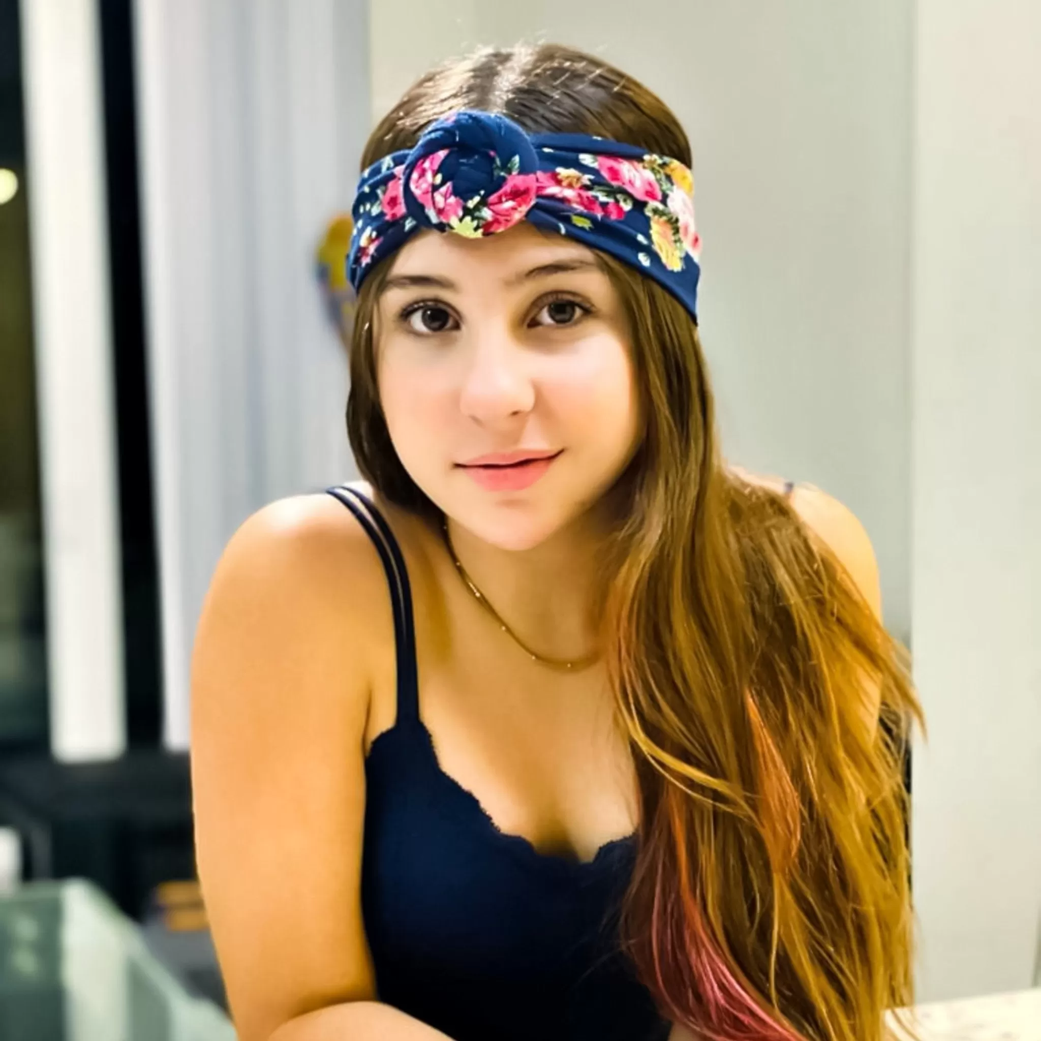 Soft Stretch Floral Headband