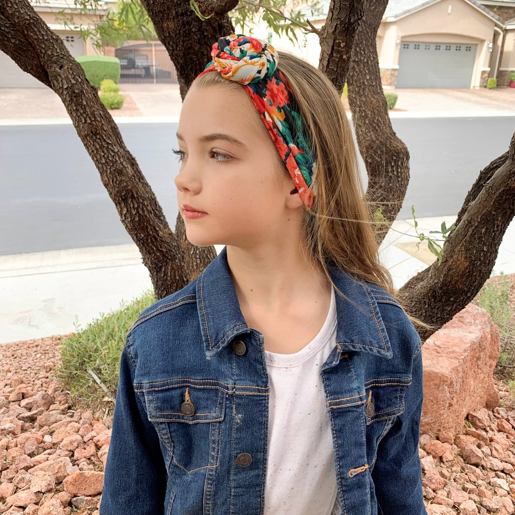 Soft Stretch Floral Headband