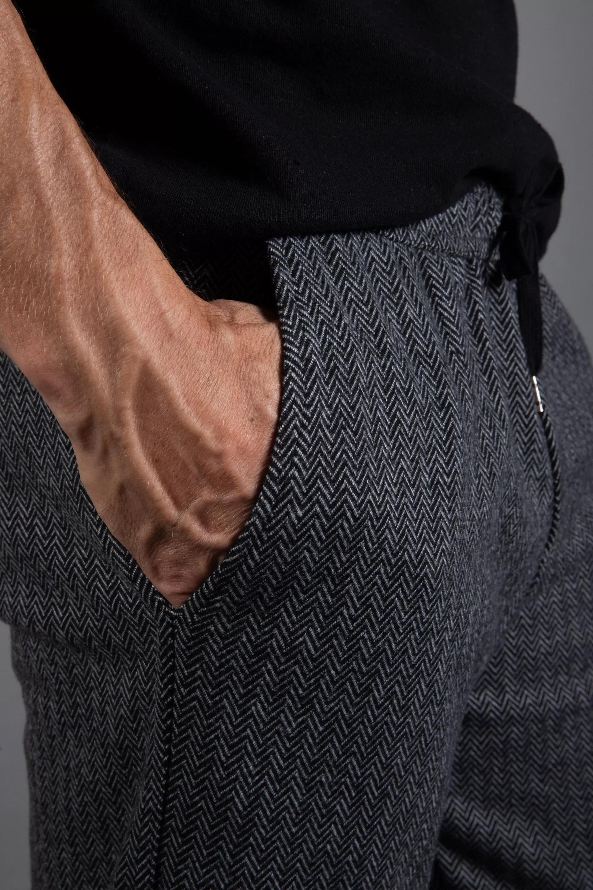 Spencer Herringbone Sweatpant