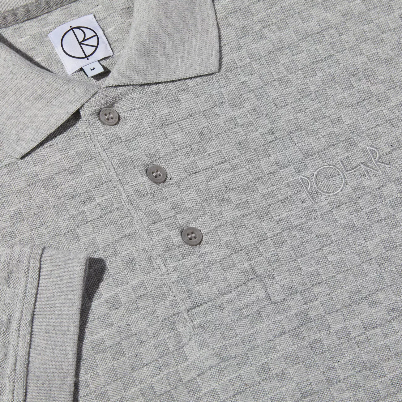 Surf Polo Shirt - Grey Check