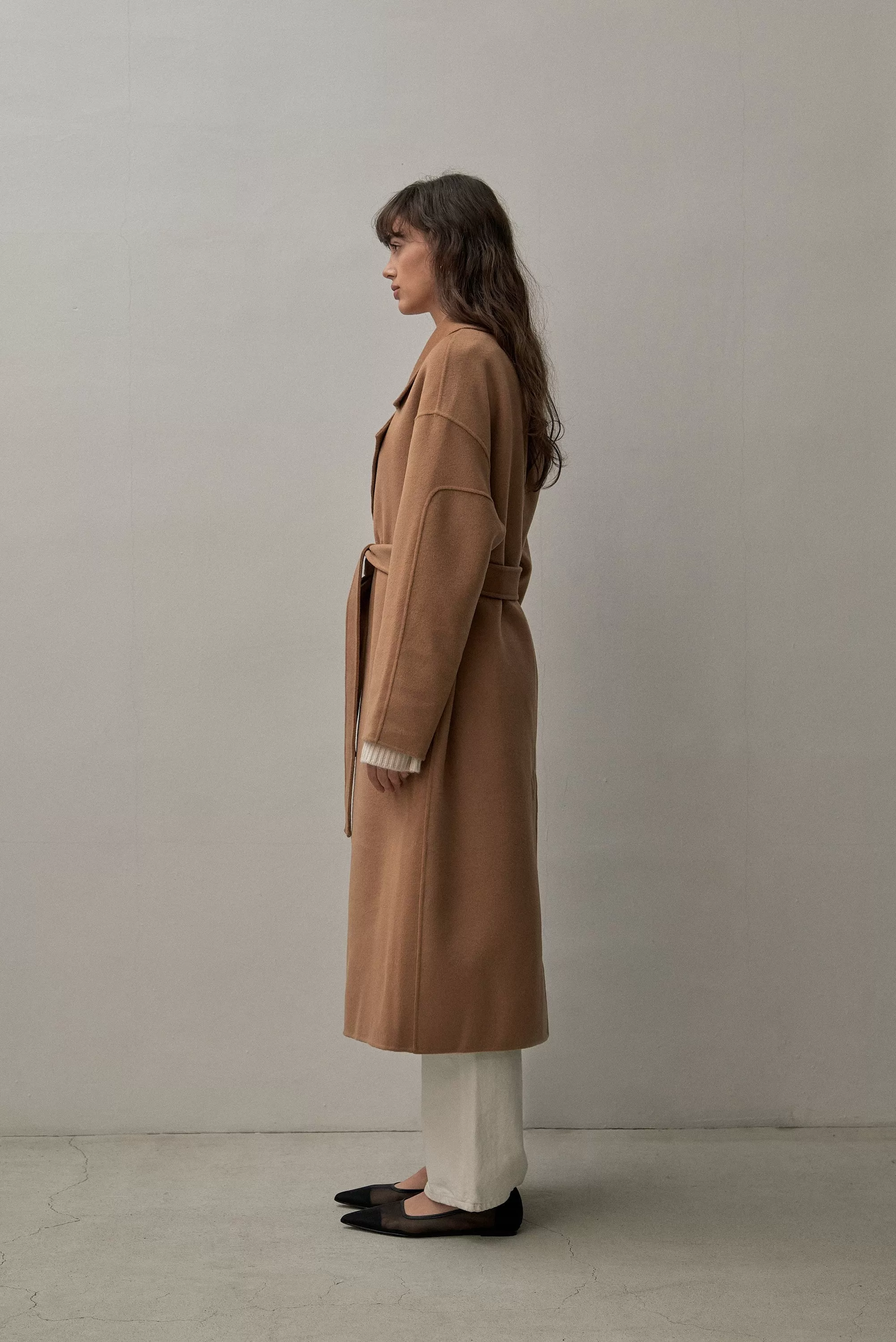 THE LONDON COAT - CAMEL 90/10