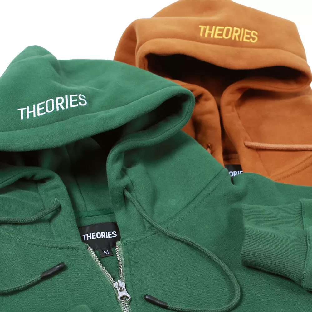 Theories Scribble Sport Zip-Hoodie Leaf