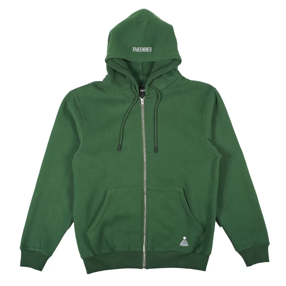 Theories Scribble Sport Zip-Hoodie Leaf