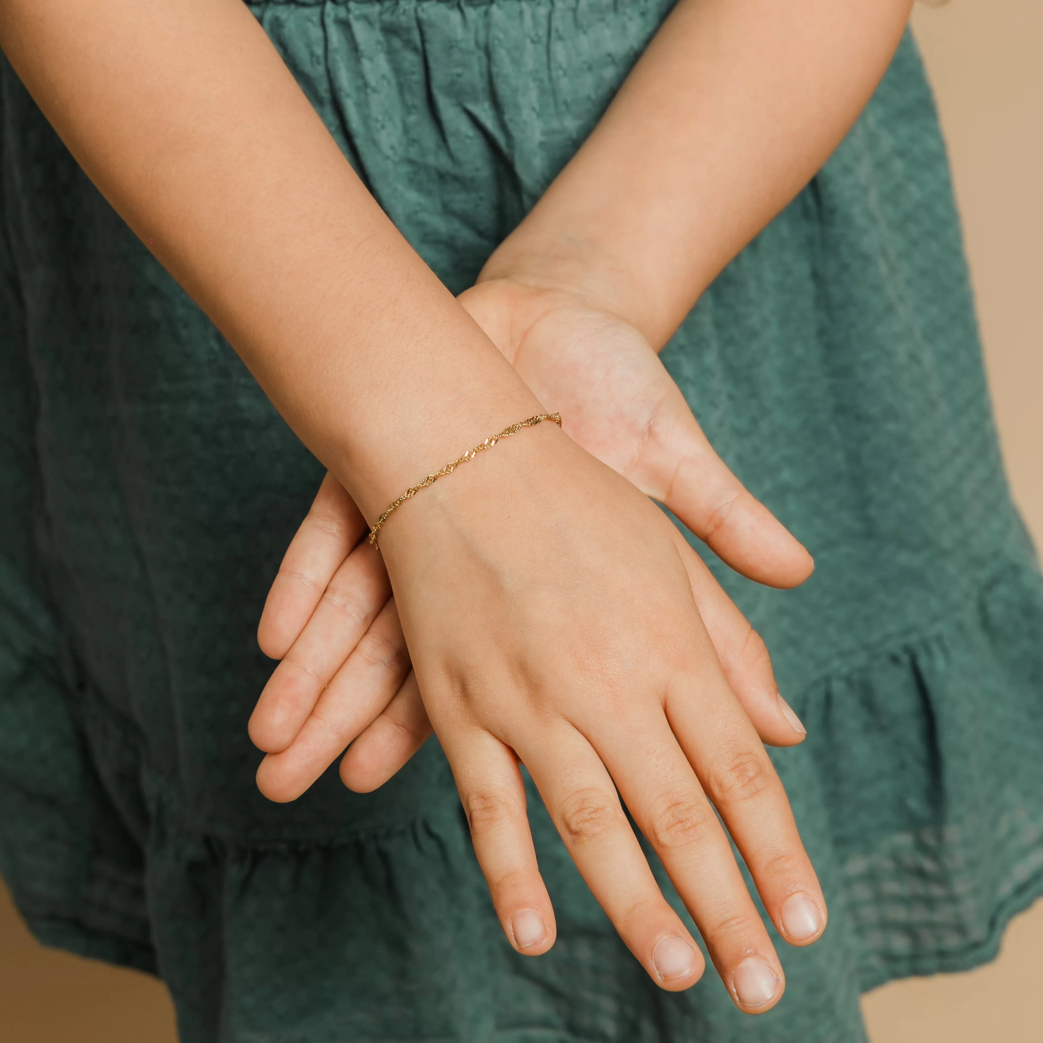 Twisted Chain Bracelet | Girls