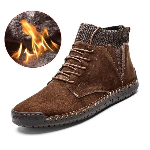 Winter Plush Warm Men Shoes