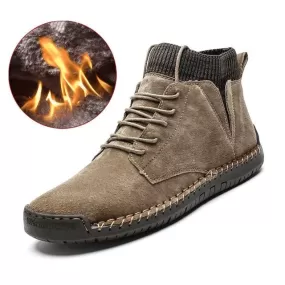 Winter Plush Warm Men Shoes