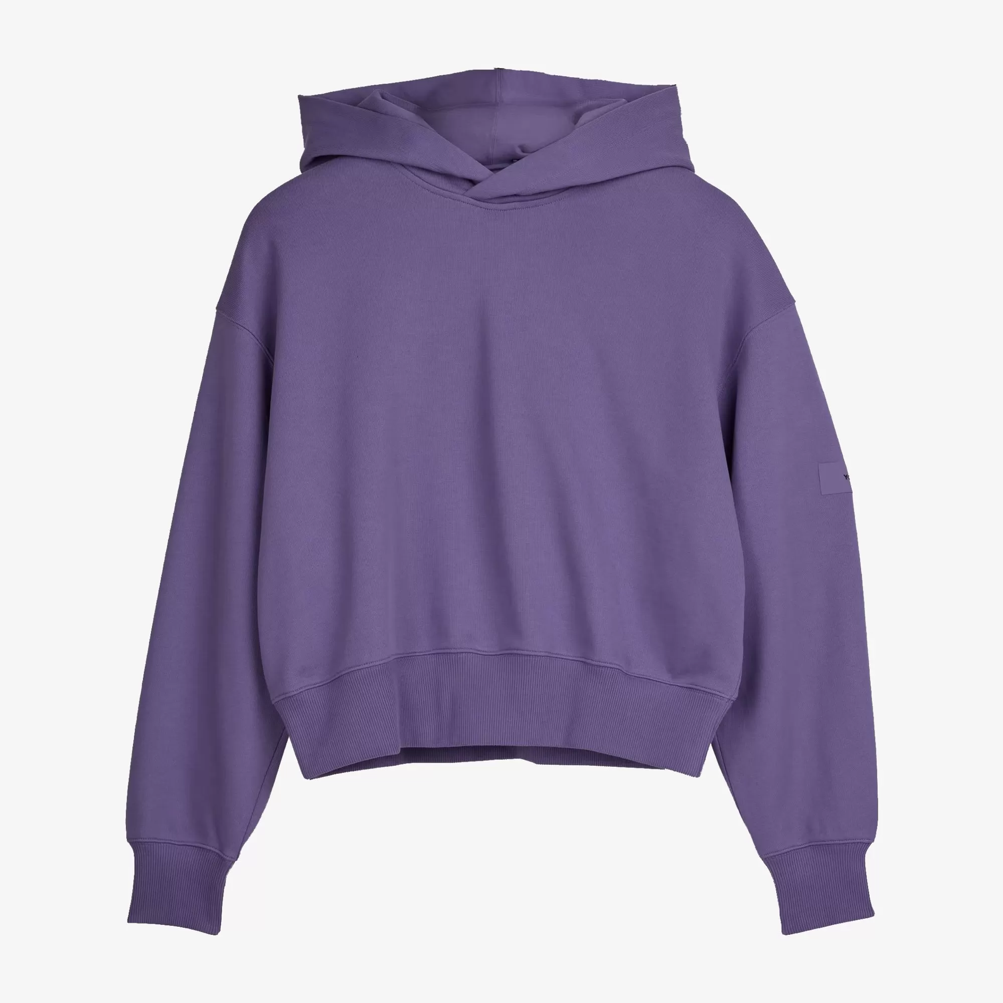 WMN'S ORGANIC COTTON TERRY BOXY HOODIE 'TECH PURPLE'