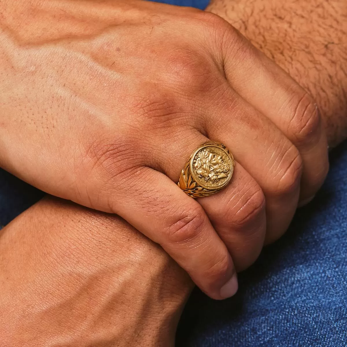 Zeus Ring - Ancient Gold