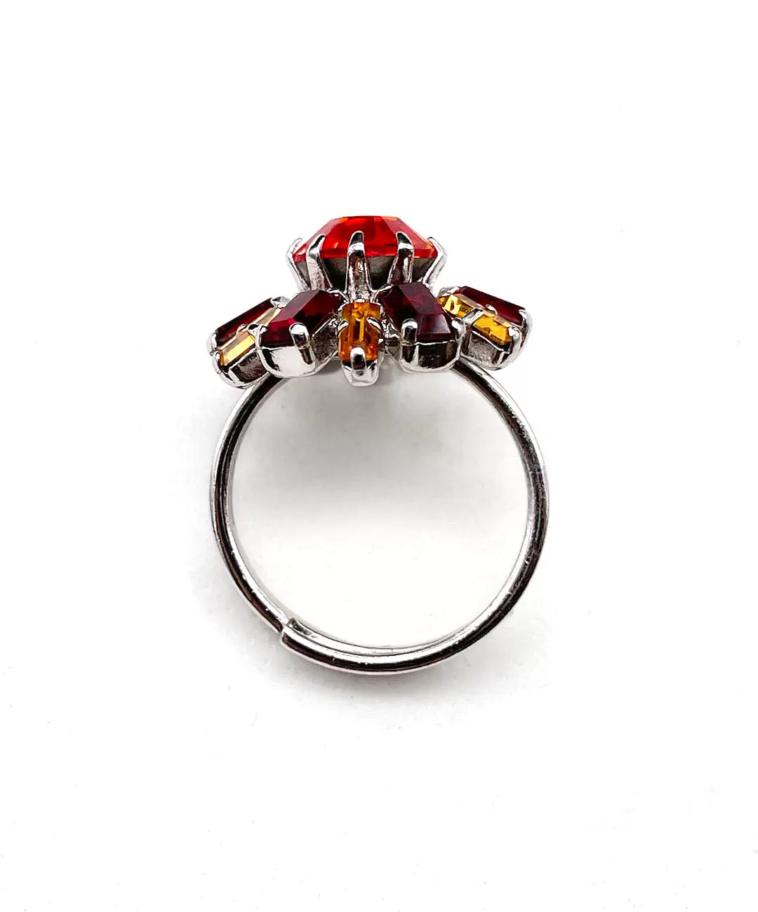 【ドイツ買付】ヴィンテージ SEIBOTH ファイア フラワー リング/Vintage SEIBOTH Fire Flower Ring