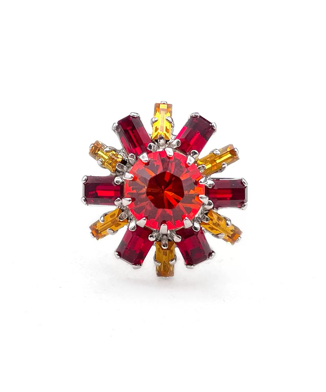 【ドイツ買付】ヴィンテージ SEIBOTH ファイア フラワー リング/Vintage SEIBOTH Fire Flower Ring